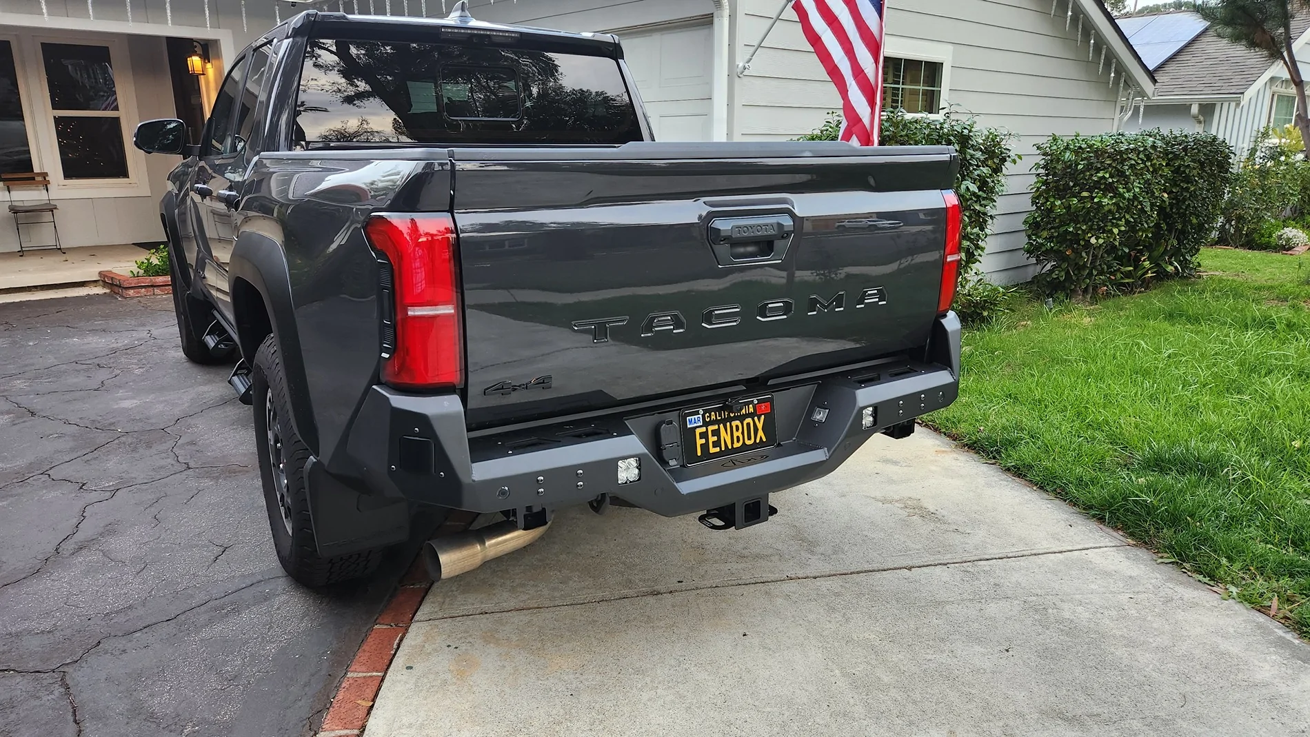 2024 Tacoma Need help with sensor issues on ADD rear bumper 20251230_161542