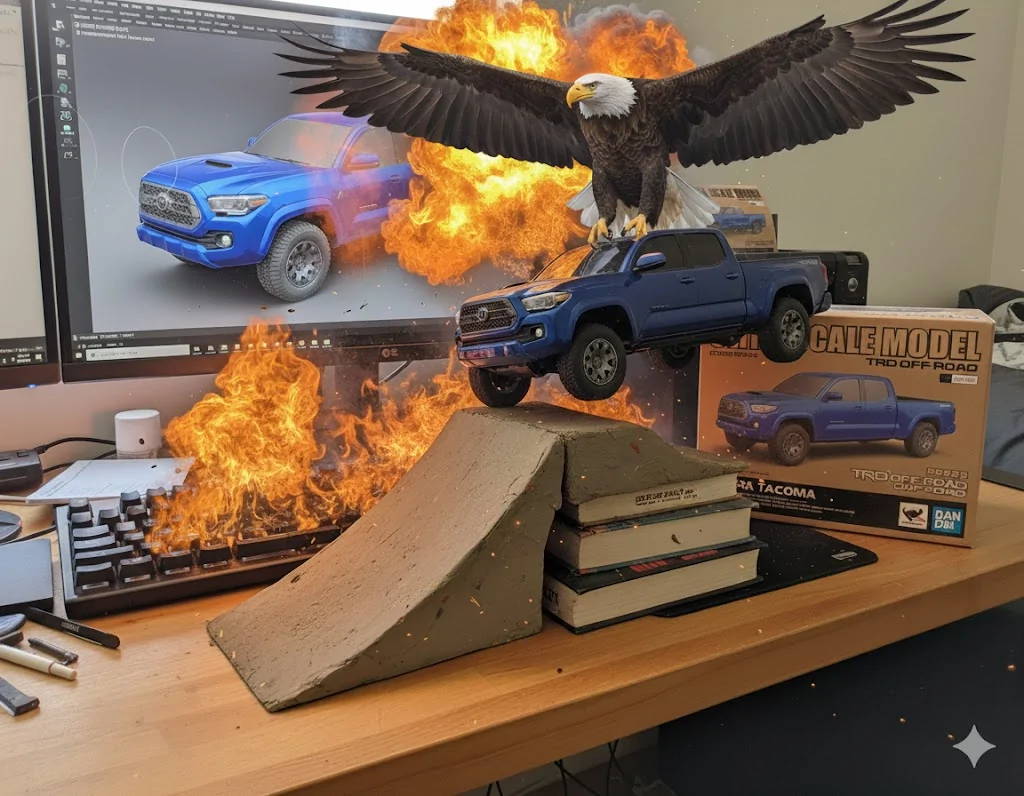 2024 Tacoma Fun AI Images of Your Tacoma - Try This and Post Yours! truckeagl