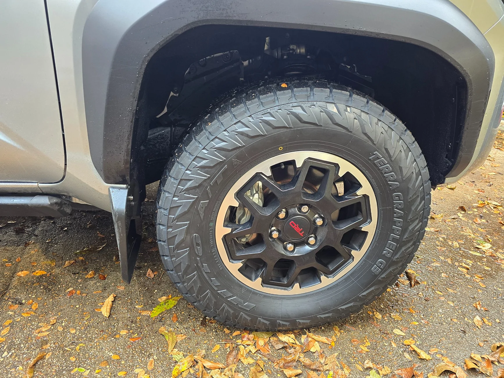 2024 Tacoma Double check my thinking? Toyota BBS TRD Pro wheels + 285/65 wheels 20260109_135742