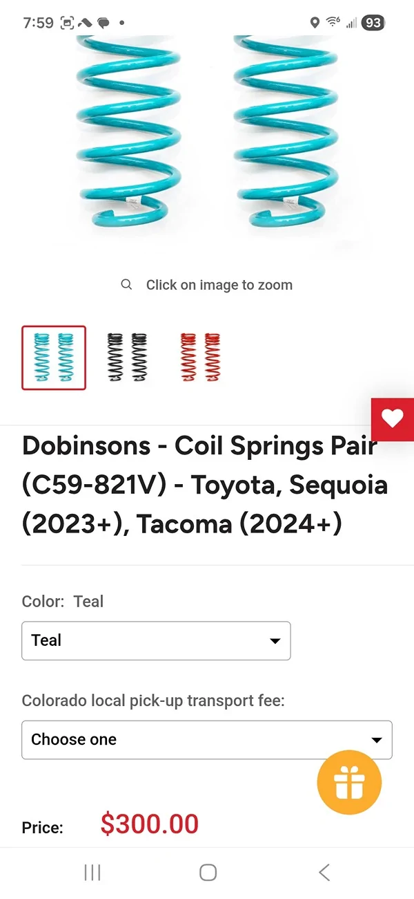 2024 Tacoma Anyone running a factory lift on a TRD Off-Road??? Screenshot_20260111_195956_Chrom