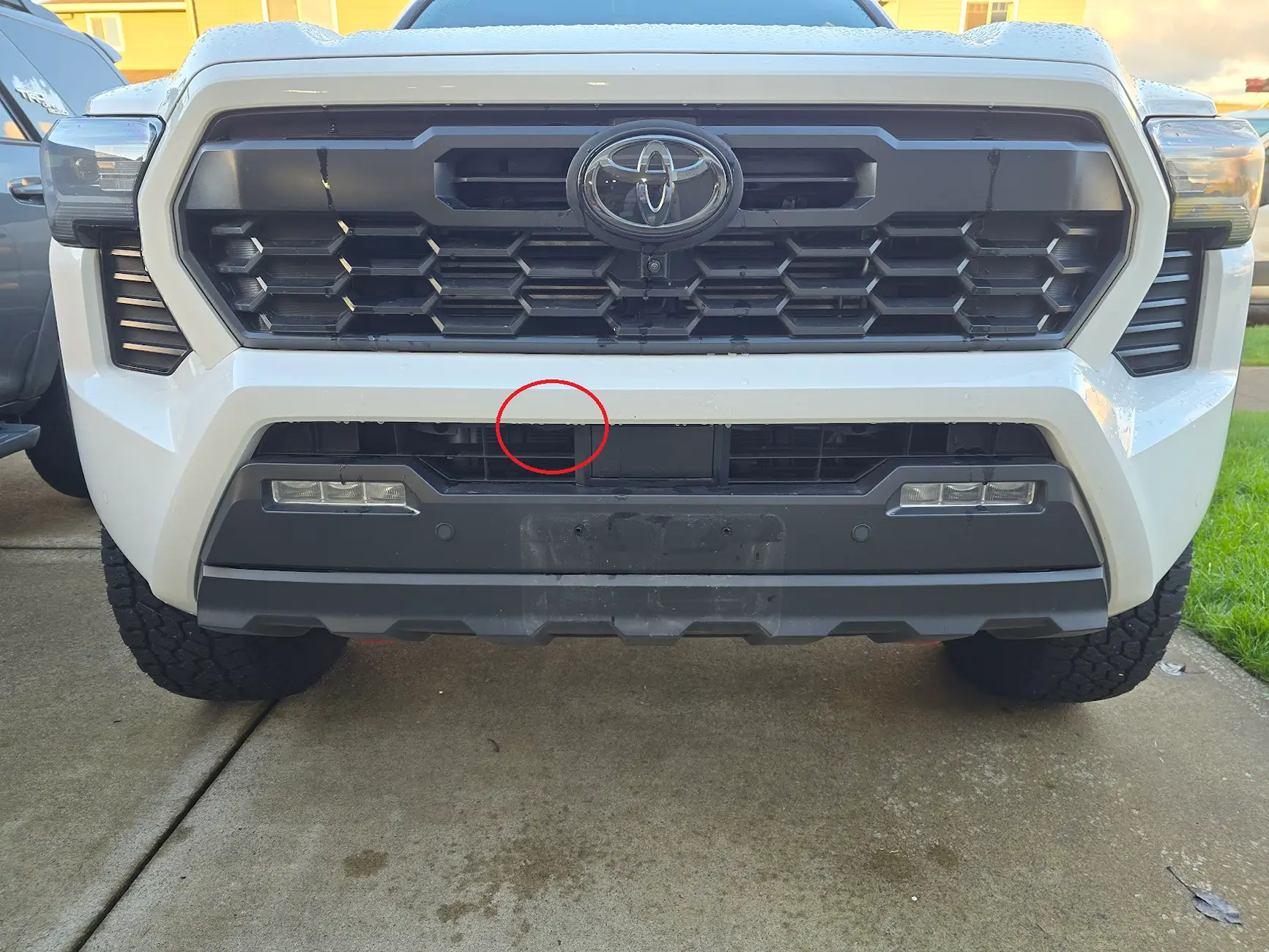 2024 Tacoma Hybrid speaker / flying saucer noise delete kit installed Hybrid Front Speaker Location