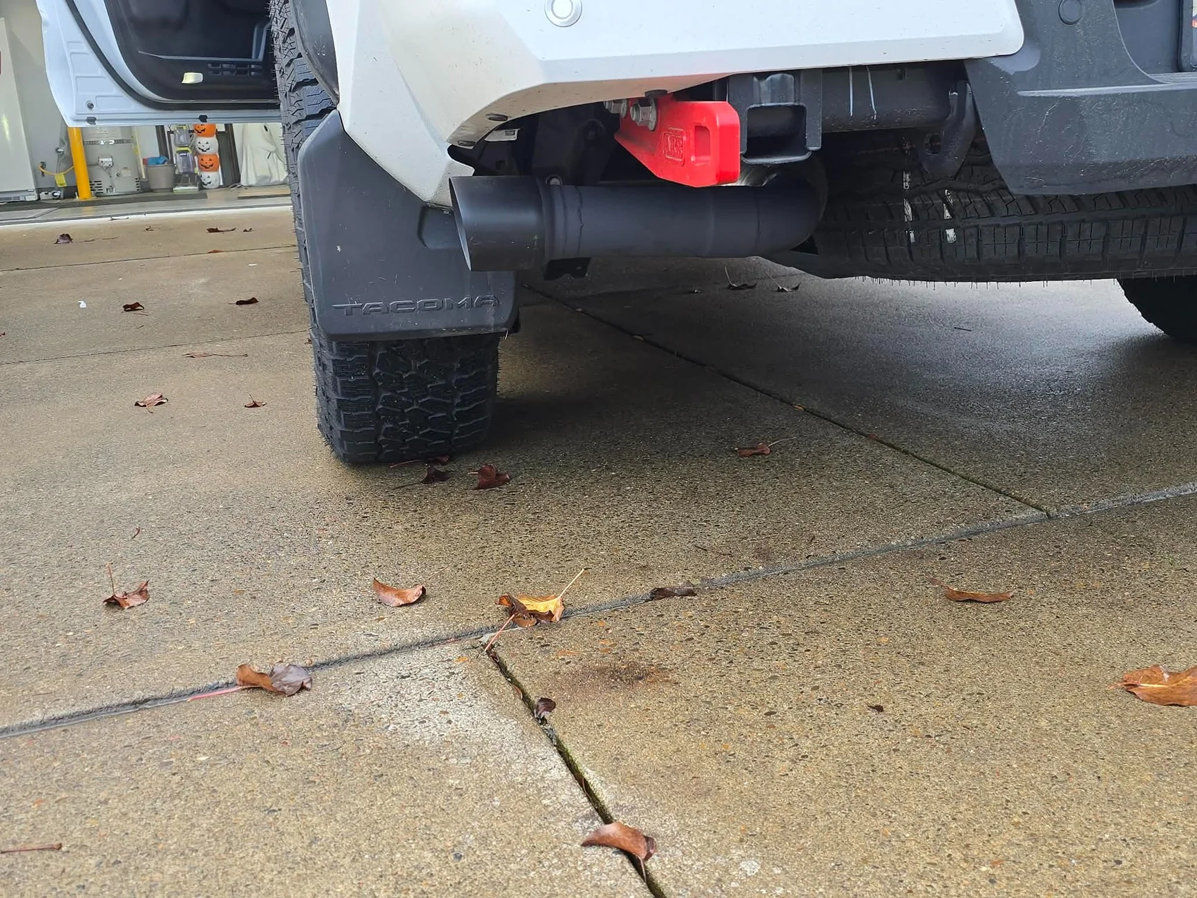 2024 Tacoma Trail exhaust / axle dump sound difference (clip) exhaustex1