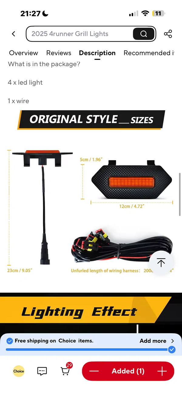 2024 Tacoma 6th gen raptor lights fit on 24 TRD PRO? IMG_5409