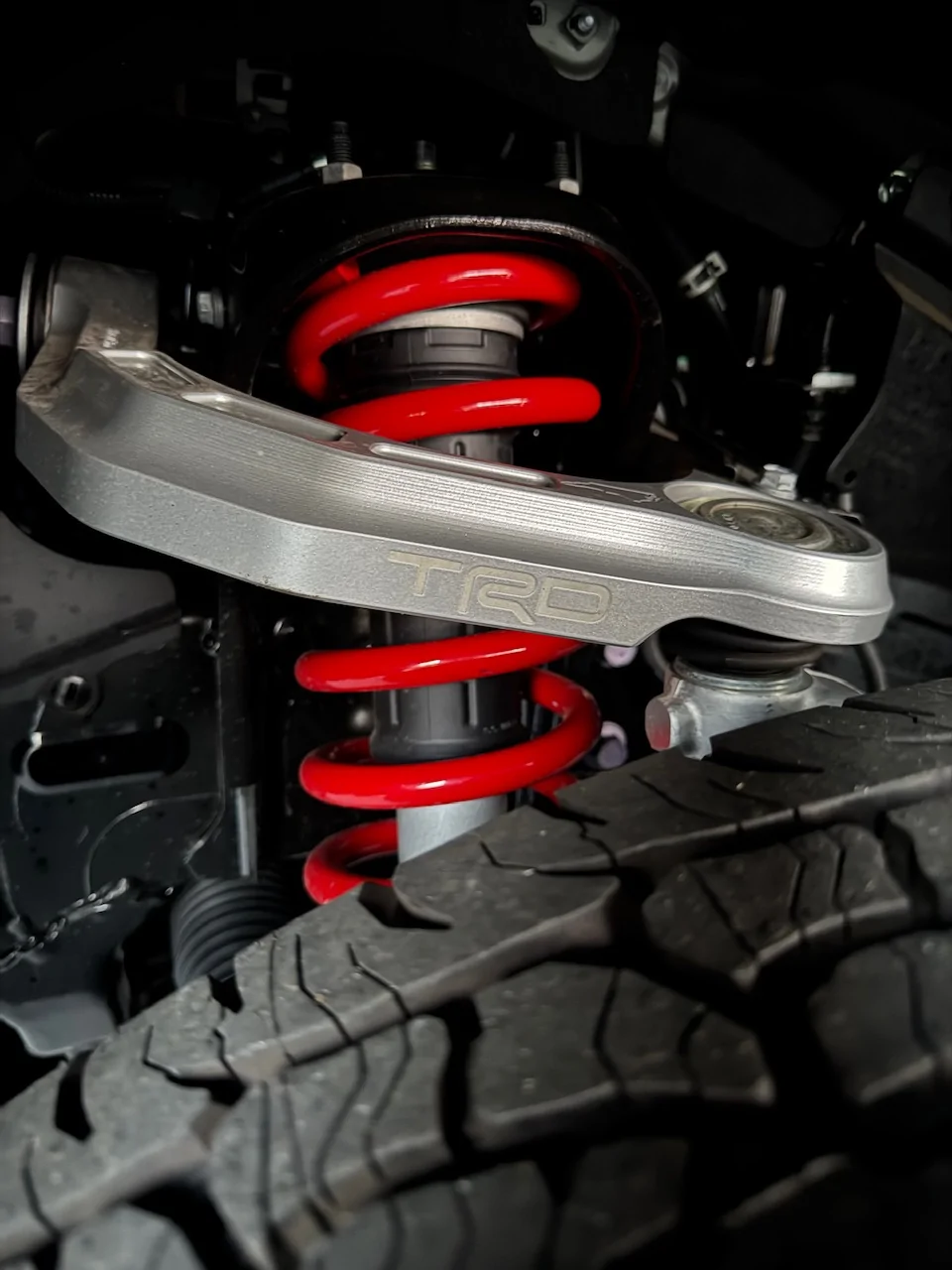 2024 Tacoma Anyone running a factory lift on a TRD Off-Road??? IMG_2782