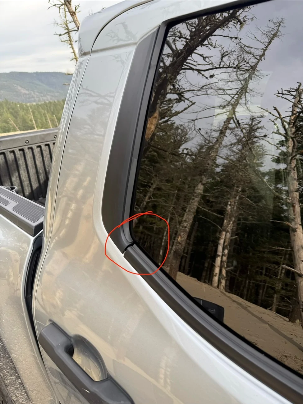 2024 Tacoma Looking for Part Number on a Window Trim Piece IMG_1330