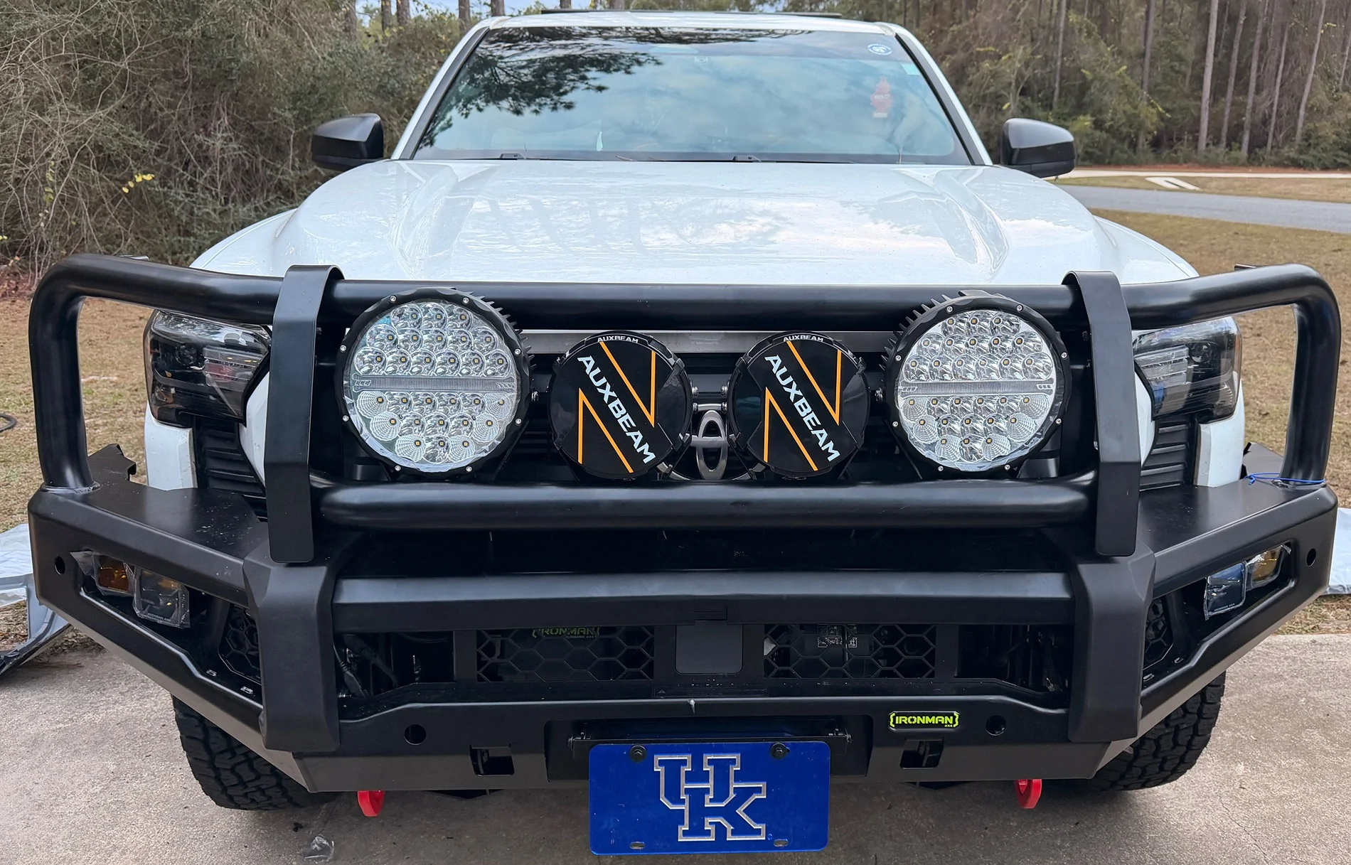 2024 Tacoma Auxbeam switch panel installed. IMG_6194