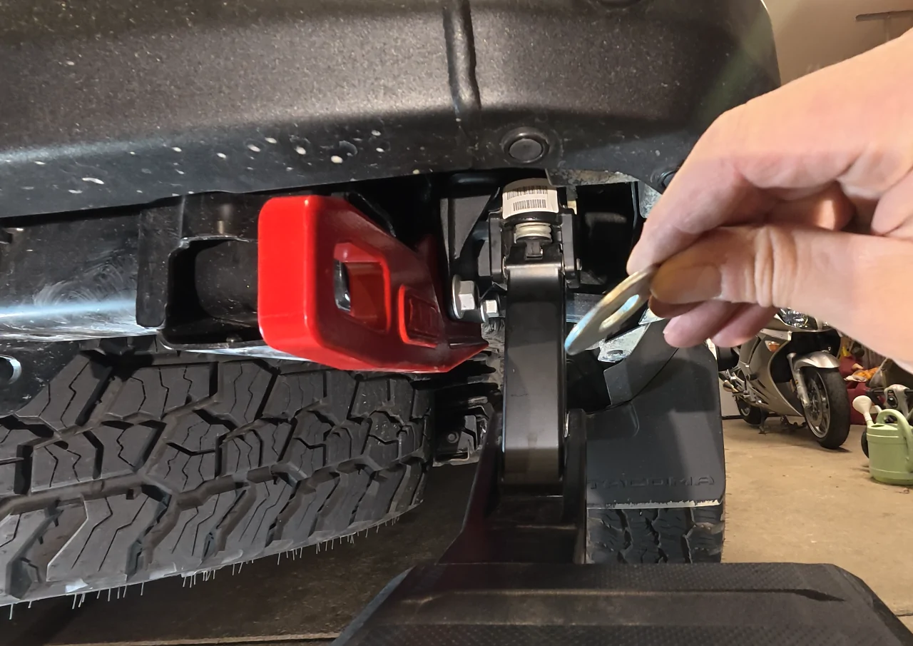 2024 Tacoma SXTH Bed Step relocation bracket - tweak needed 1768758022529-yd