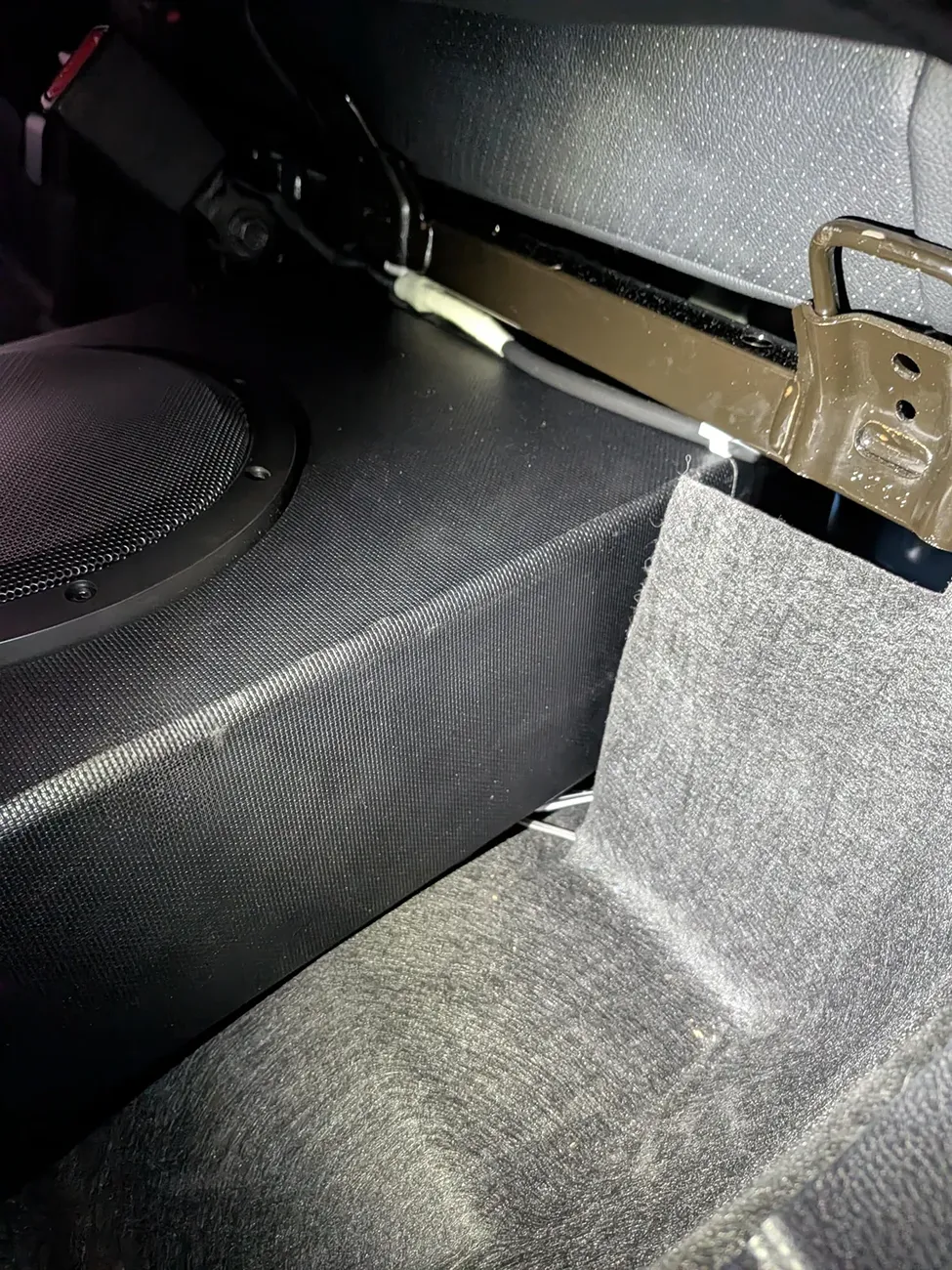 2024 Tacoma My Rockford Fosgate Powered Subwoofer Install P300-2