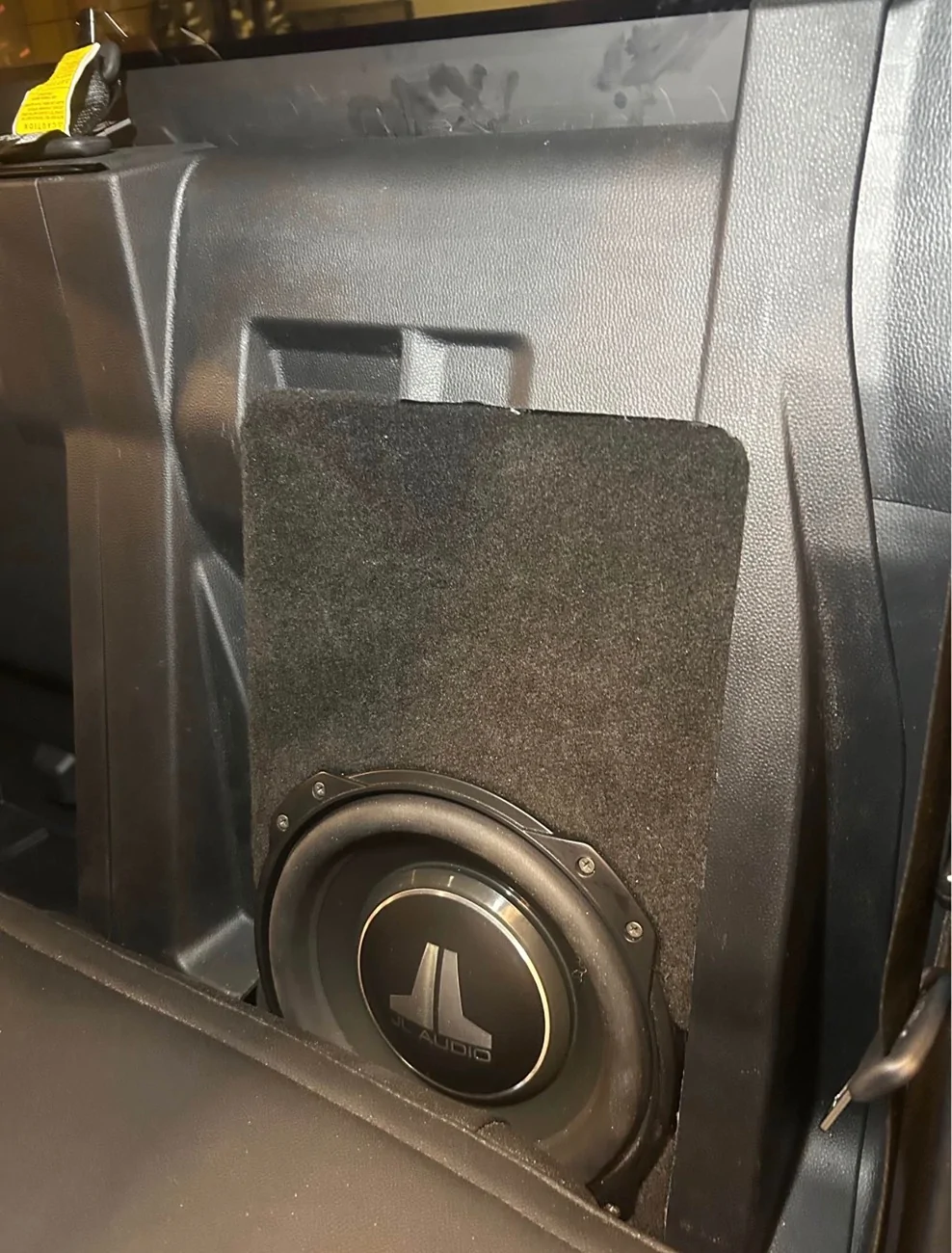 2024 Tacoma Has anyone successfully added a powered subwoofer to their factory system? IMG_5065