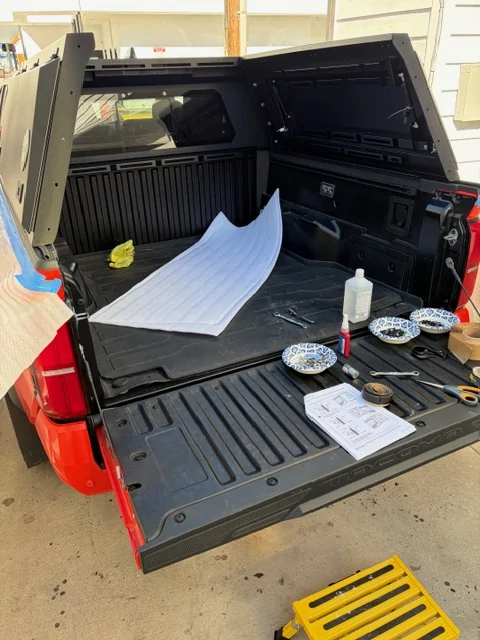 2024 Tacoma OVS Expedition Truck Cap Long Bed - Installed IMG_0137