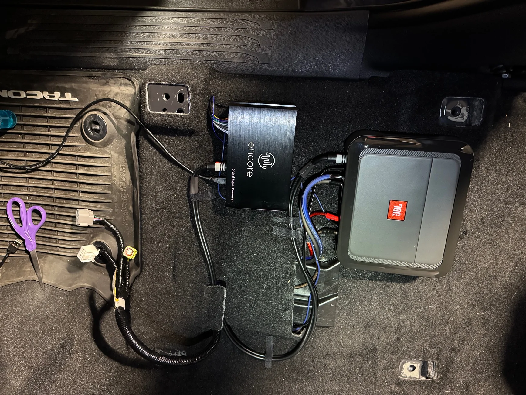 2024 Tacoma Non-JBL stereo upgrade - harness options IMG_9252