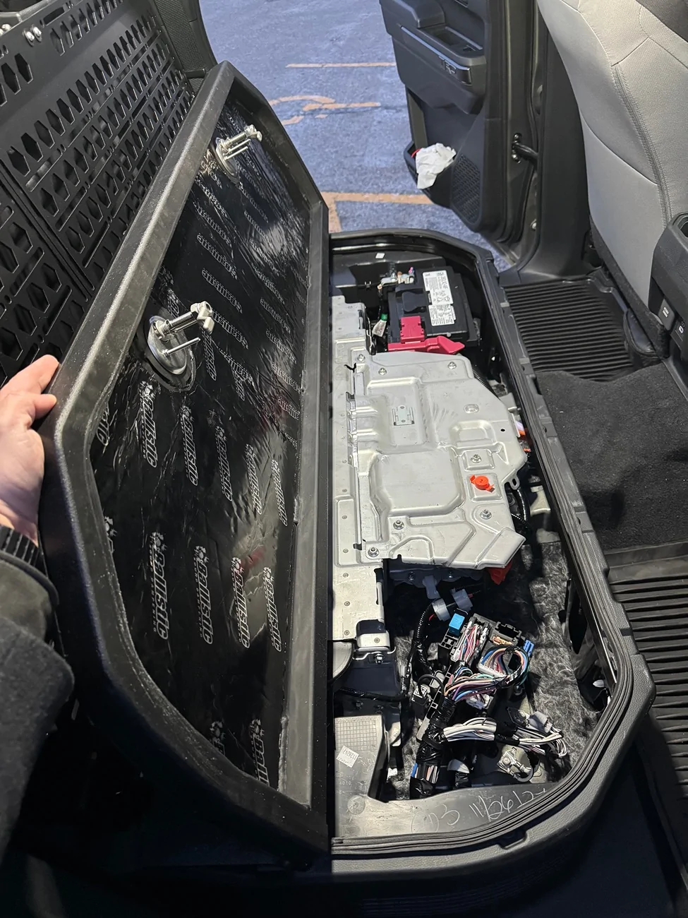 2024 Tacoma 2024 Tacoma TRD O/R Custom Rear Seat Delete IMG_5830