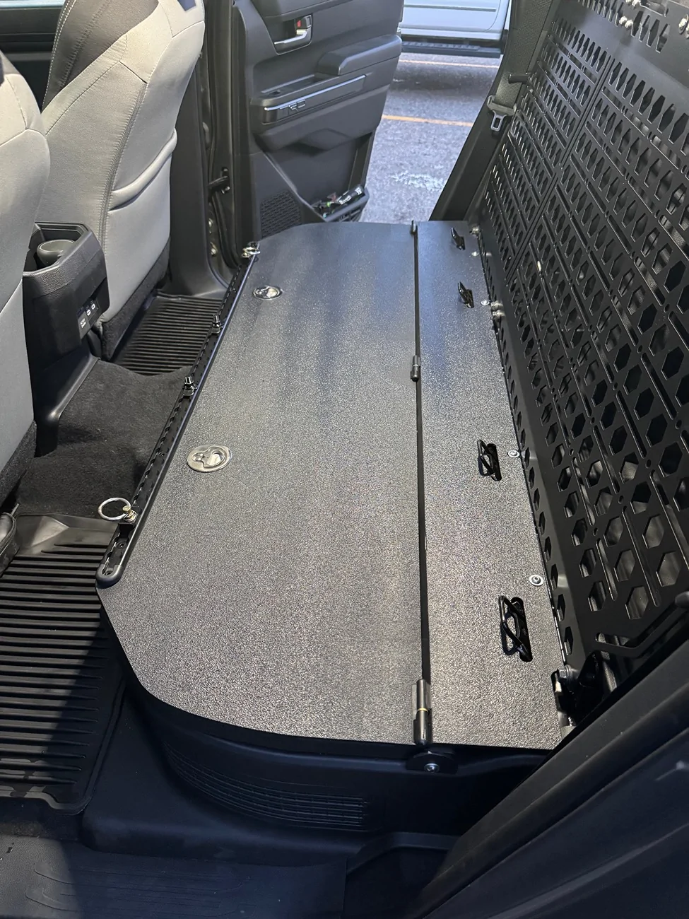 2024 Tacoma 2024 Tacoma TRD O/R Custom Rear Seat Delete IMG_5825