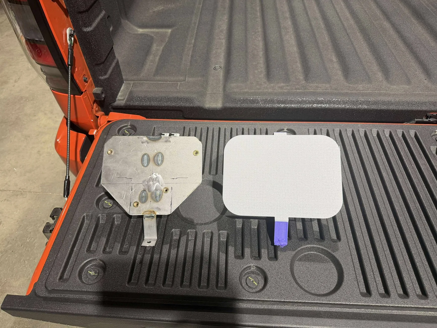 2024 Tacoma Universal Switch Panel Mounting Tray design trayproto1