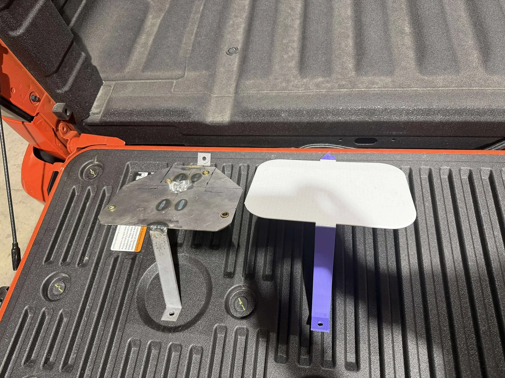 2024 Tacoma Universal Switch Panel Mounting Tray design trayproto2