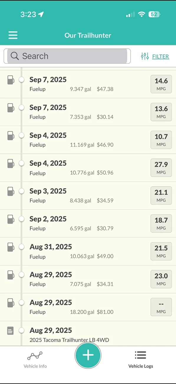 2024 Tacoma Fuel mileage; Tuning I-Force max hybrid. IMG_1404