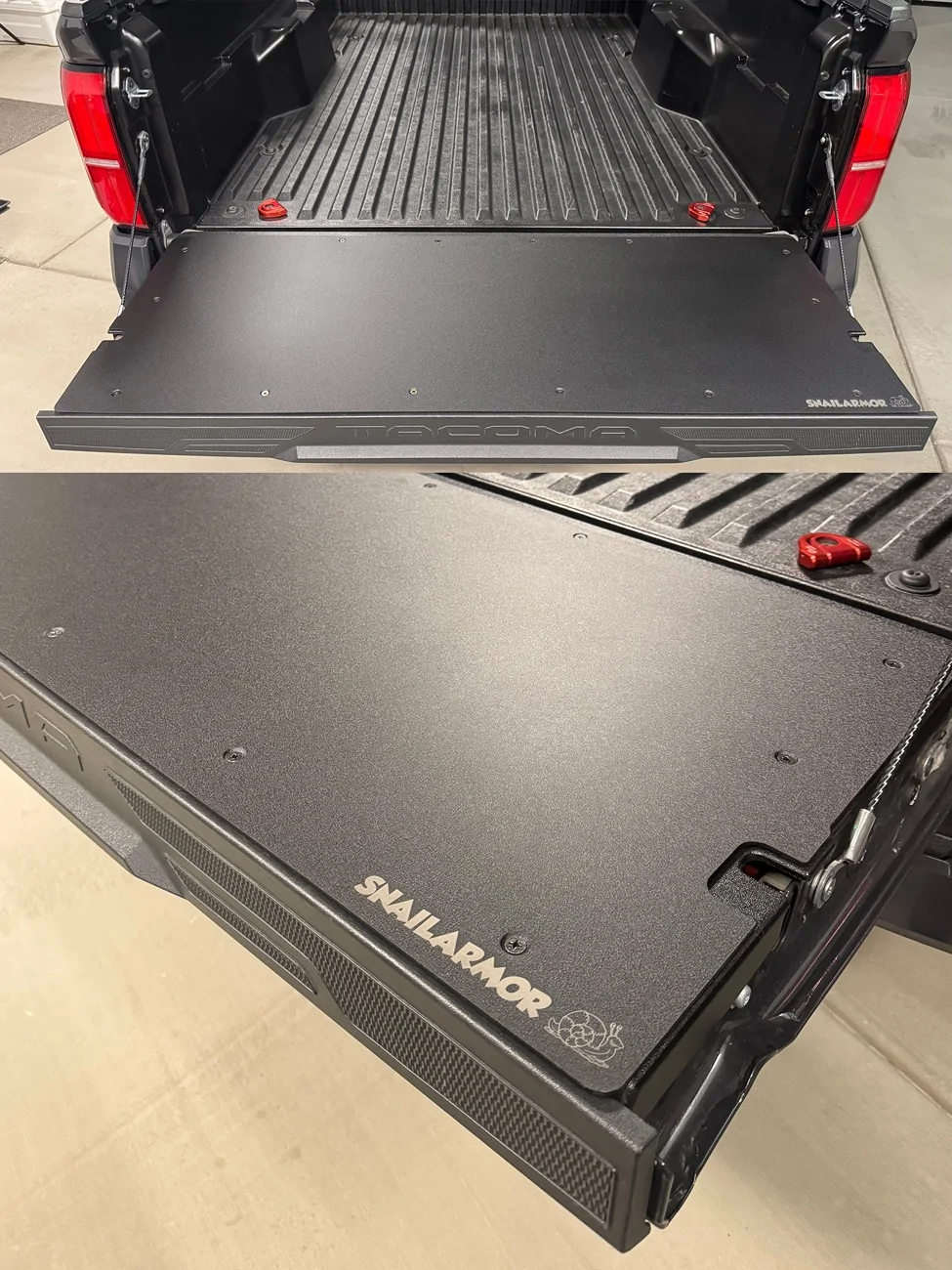 2024 Tacoma SnailArmor Tailgate Flat Panel for 4G Tacoma - installed look SNAILARMOR2