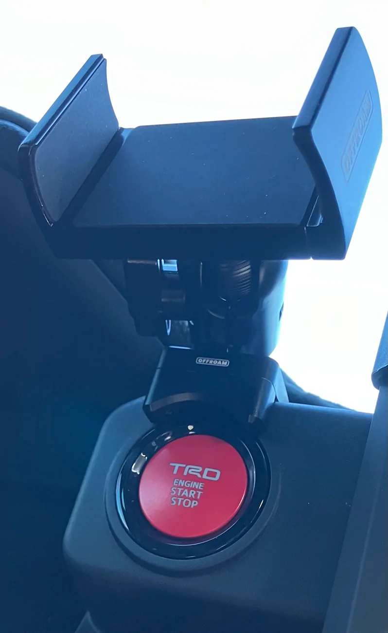 2024 Tacoma Installed an Offroam phone mount tempImagezZTDmC