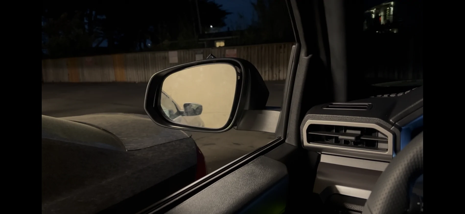 2024 Tacoma Suma Performance Mirrors installed photos IMG_5128