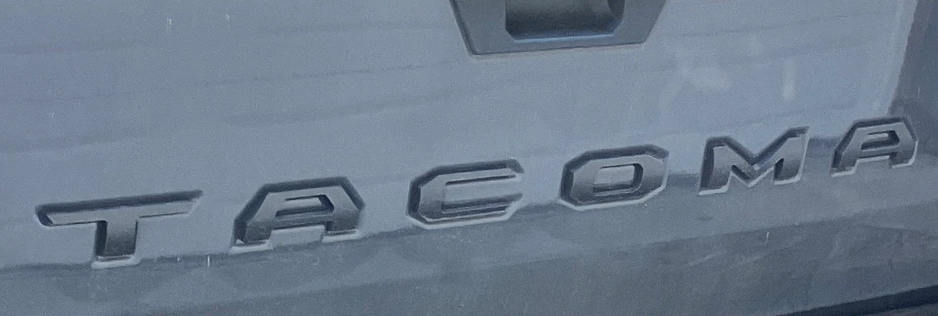 2024 Tacoma Tail gate insert letters! tempImageKq6peW
