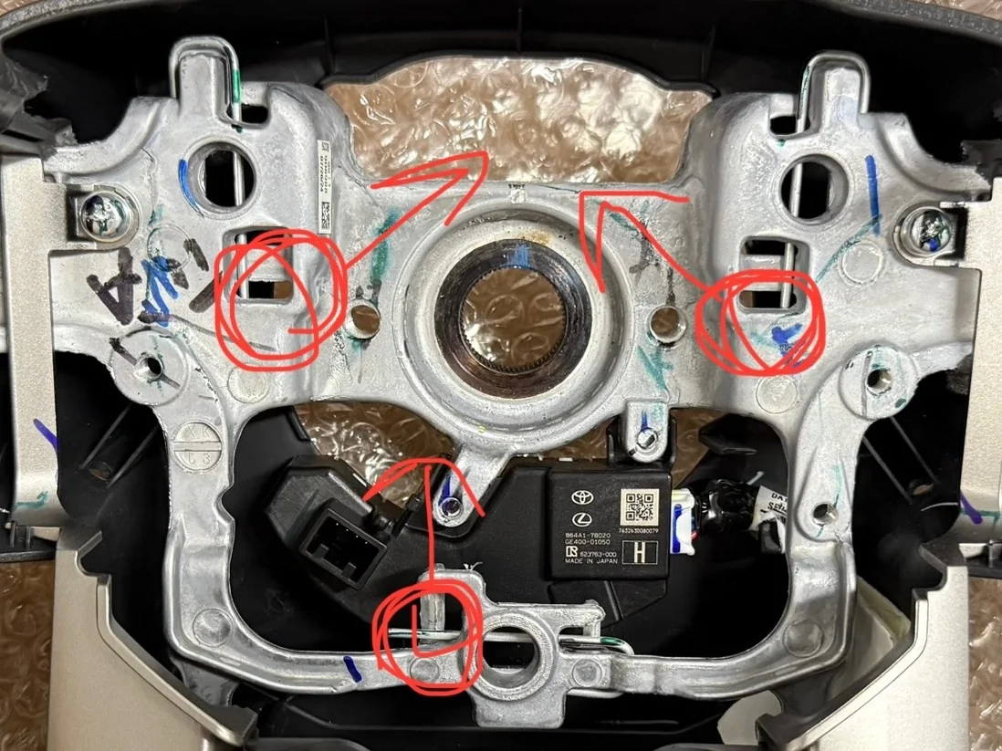 2024 Tacoma Steering wheel swap IMG_3797