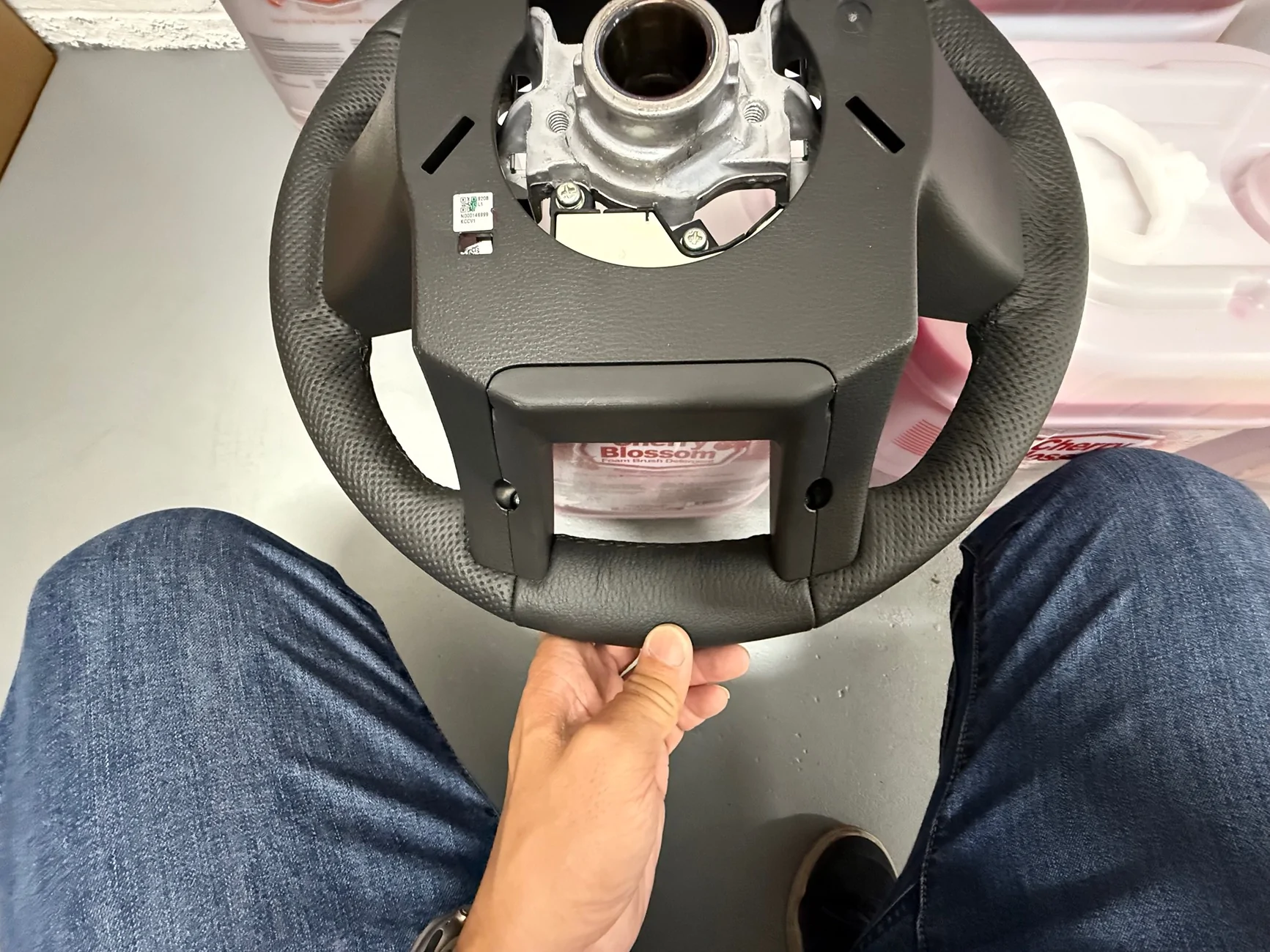 2024 Tacoma Steering wheel swap IMG_3803