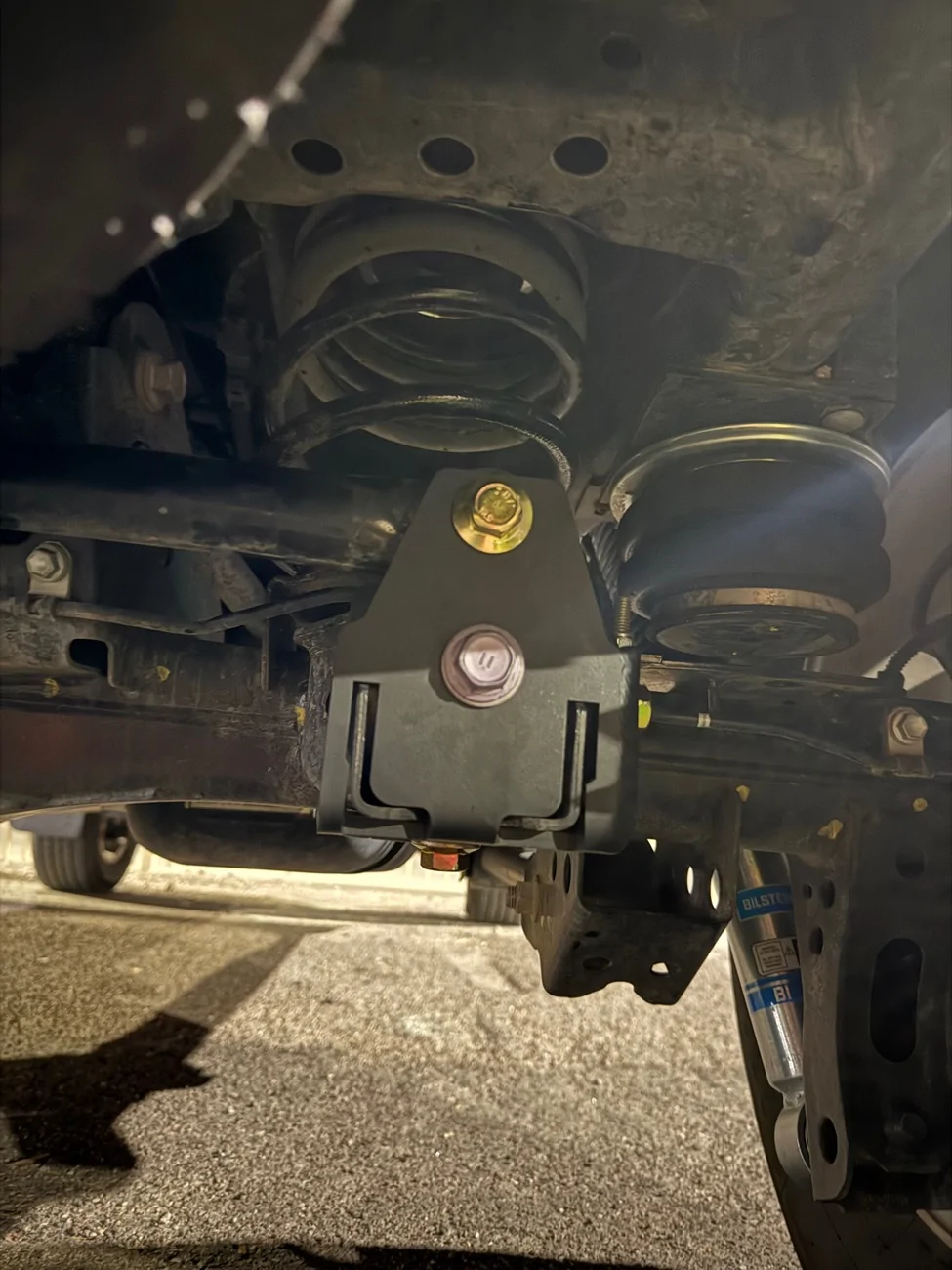 2024 Tacoma 285/75/17 BFG KM3 installed (on Bilstein 5100 shocks) IMG_0952