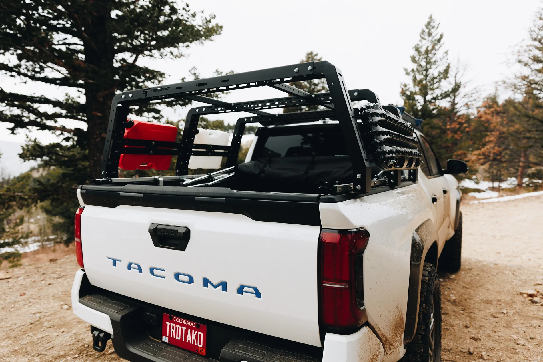 2024 Tacoma Exo Truck Bed Rack 2J6A2212 (1)