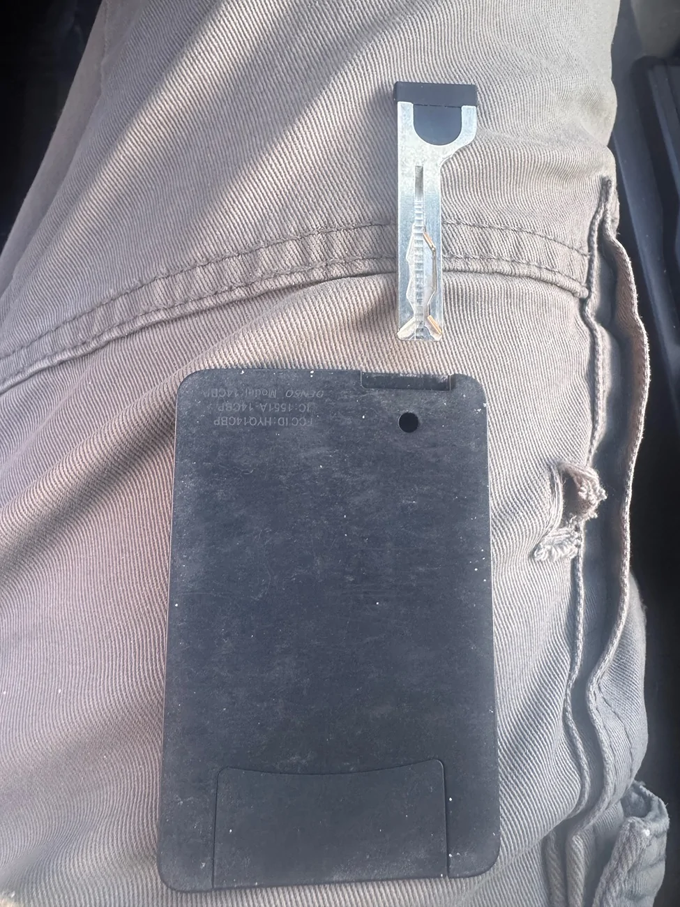 2024 Tacoma 2026 TRDOR Premium didn't come with Key Card IMG_7152