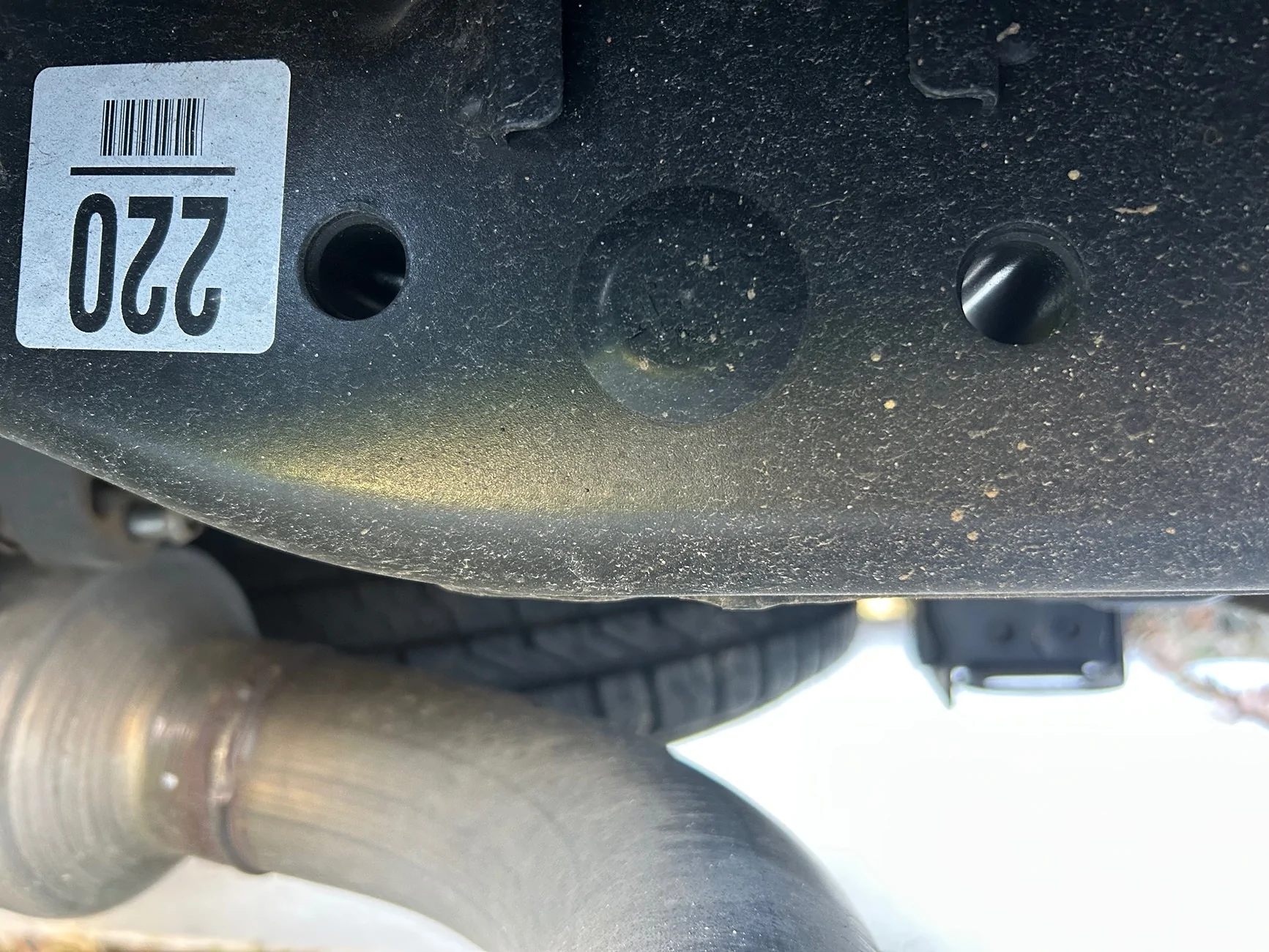 2024 Tacoma Install of ARB Rear Recovery Points on the 2024 Off Road Premium IMG_4208