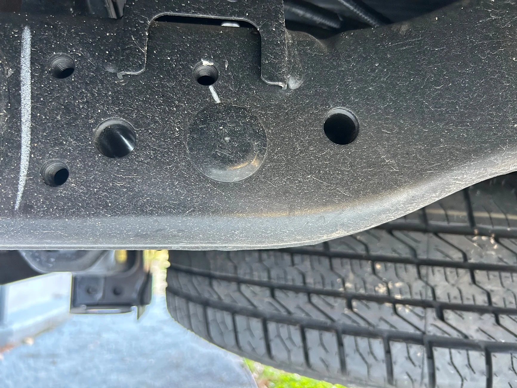 2024 Tacoma Install of ARB Rear Recovery Points on the 2024 Off Road Premium IMG_4207