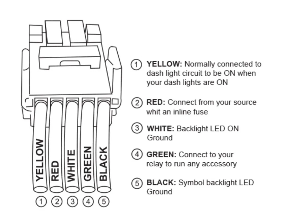 2024 Tacoma AUX buttons - anyone have a back button wiring view? IMG_0125