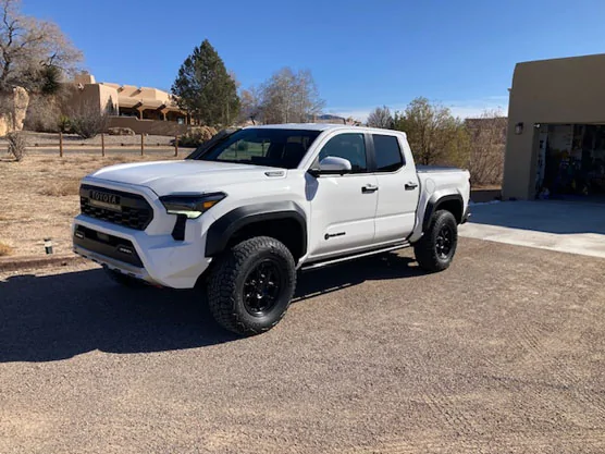 2024 Tacoma Trailhunter looking to replace the garbage OEM tires truck012926