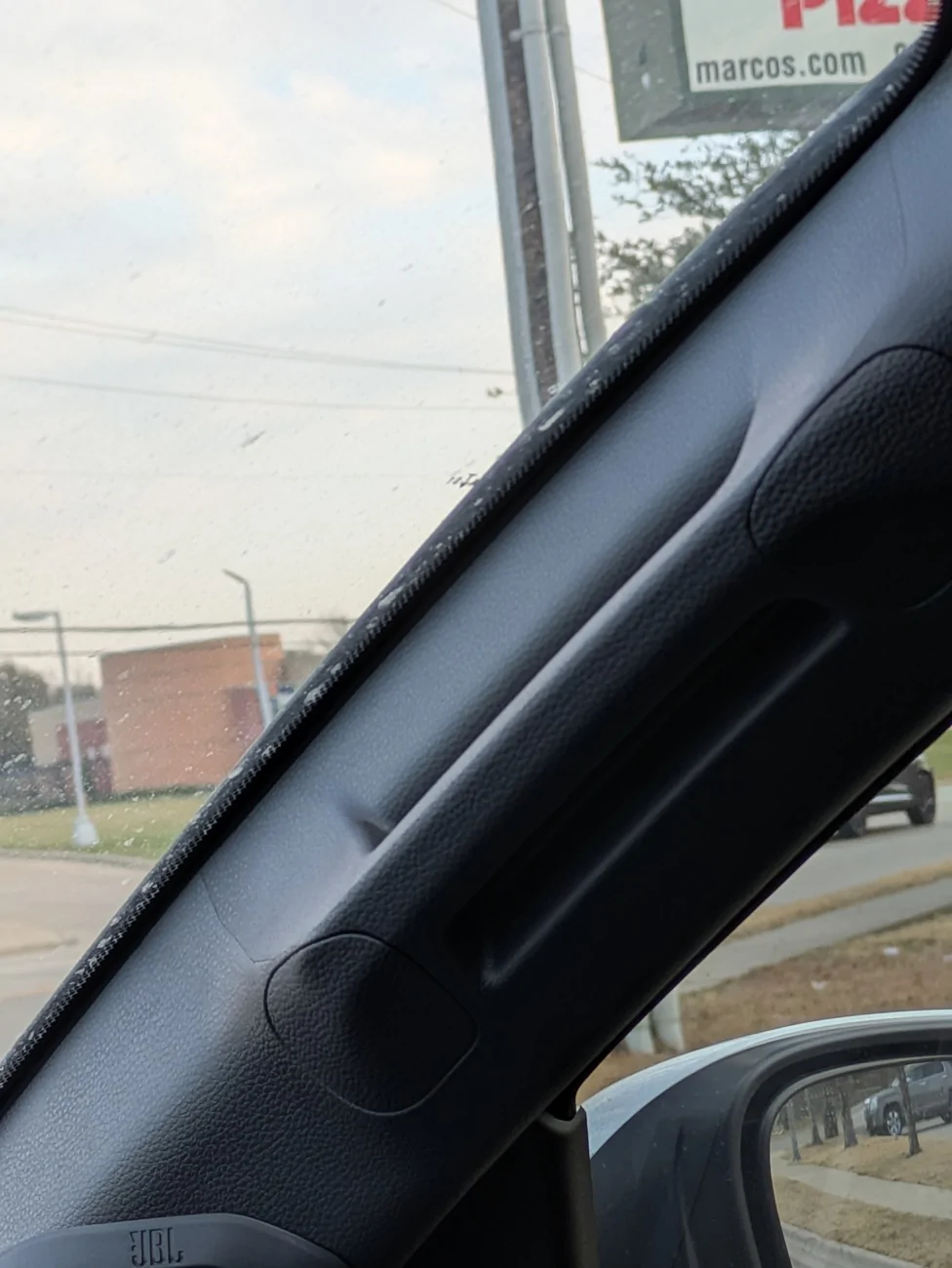 2024 Tacoma Passenger side grab handle- A pillar PXL_20260213_141148465