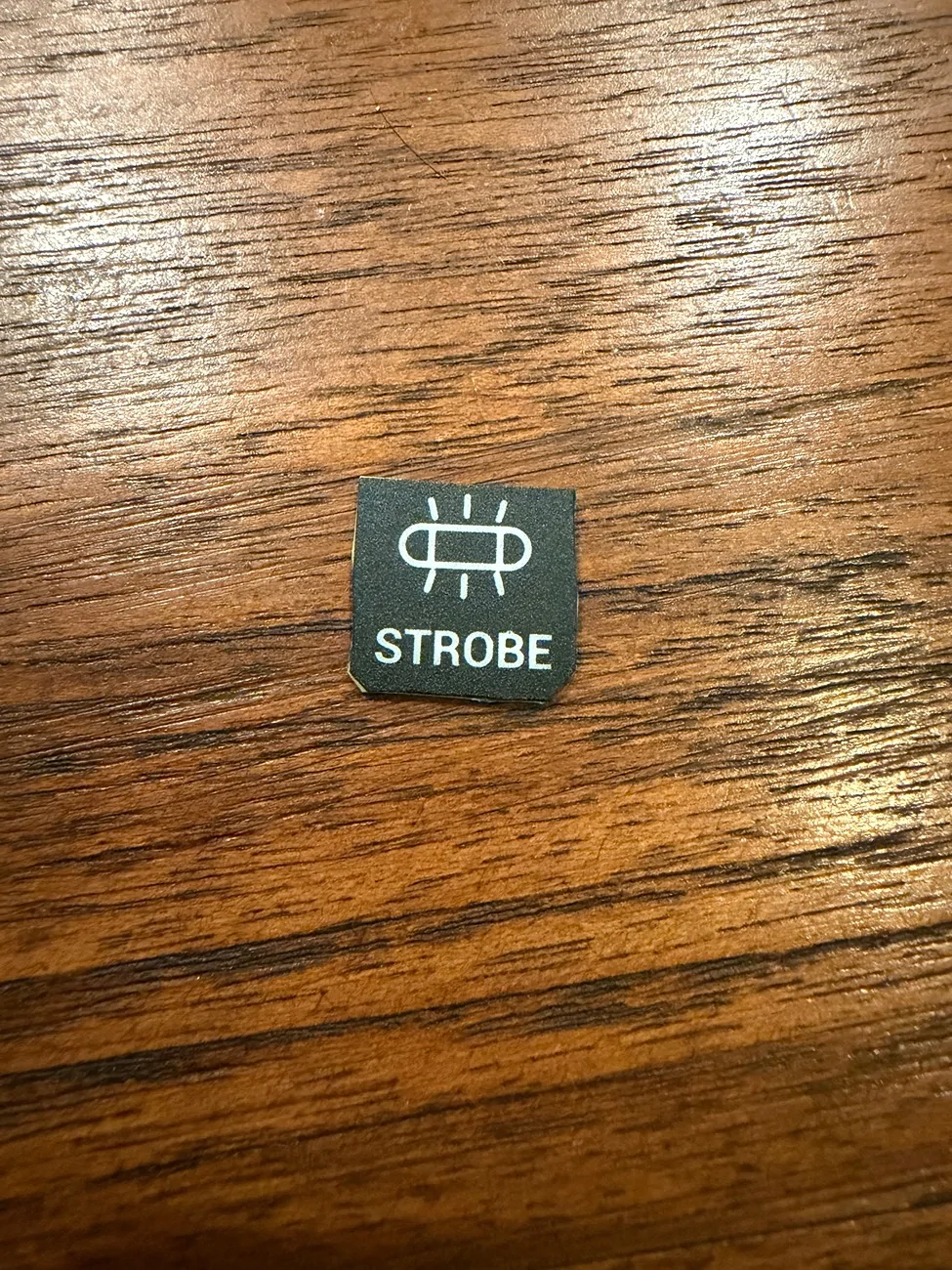 2024 Tacoma Glow in the dark switch labels IMG_5626