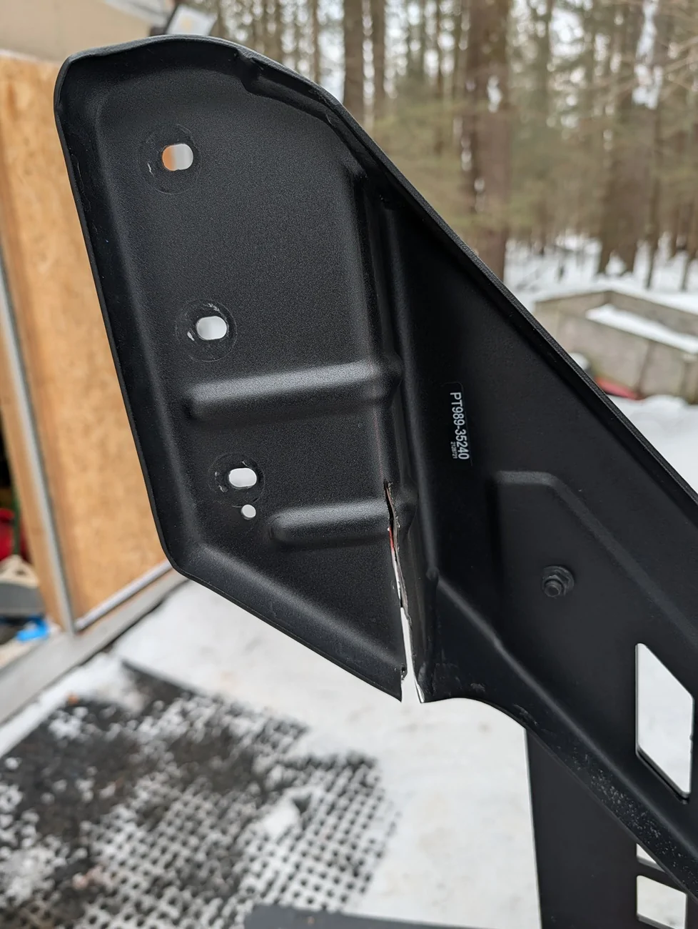 2024 Tacoma Installation of Bak X4TS tonneau with modded OEM ARB Sport Bar PXL_20260214_181600744