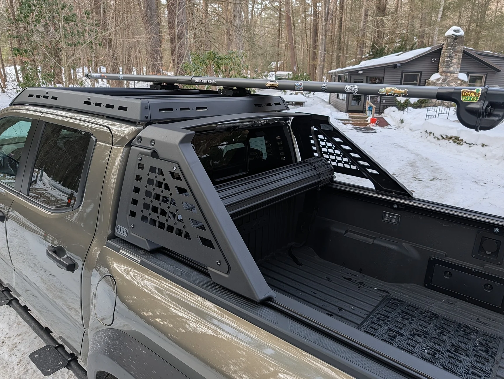 2024 Tacoma Installation of Bak X4TS tonneau with modded OEM ARB Sport Bar PXL_20260215_201815899.MP