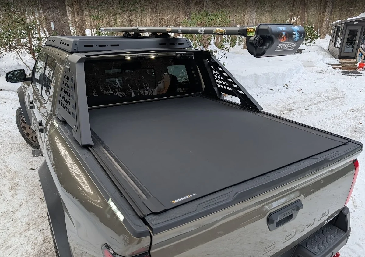 2024 Tacoma Installation of Bak X4TS tonneau with modded OEM ARB Sport Bar Screenshot 2026-02-16 084951