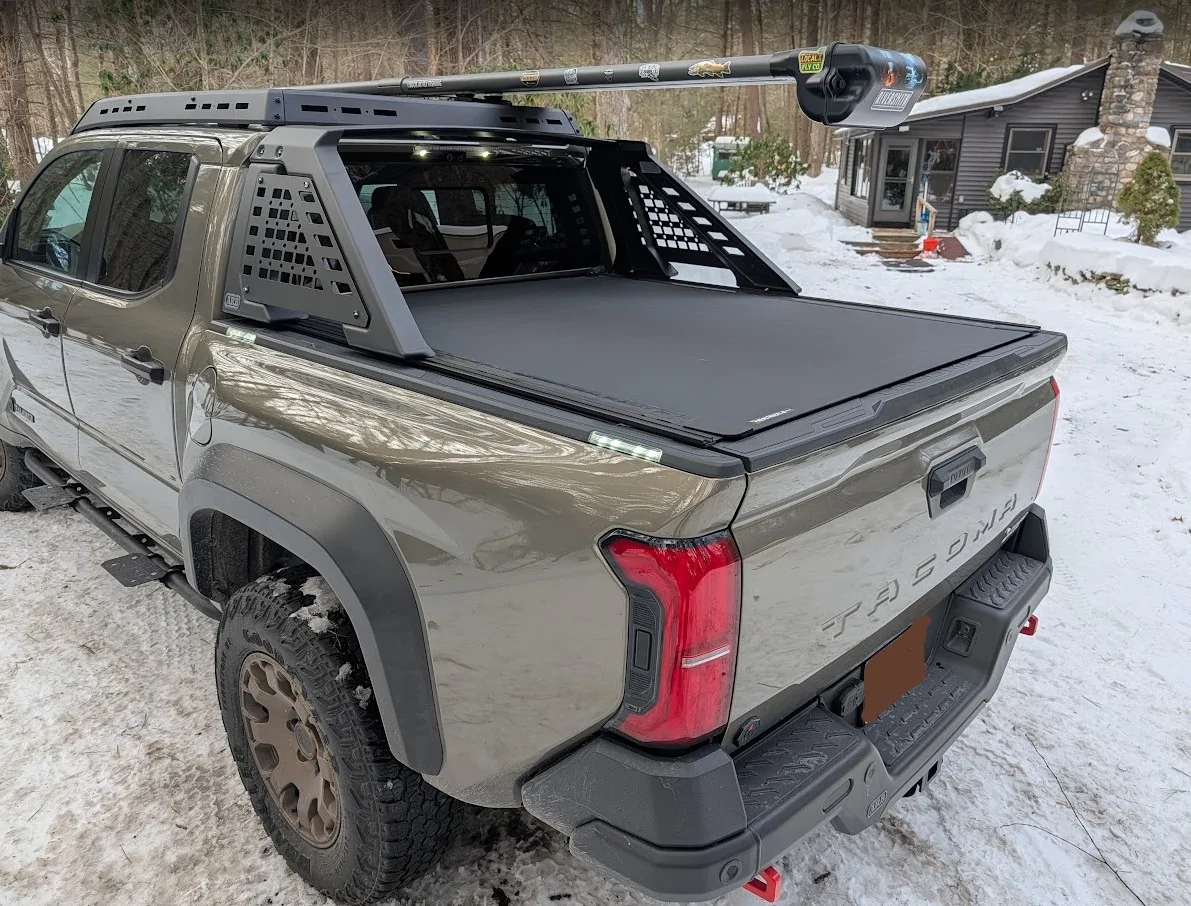 2024 Tacoma Installation of Bak X4TS tonneau with modded OEM ARB Sport Bar Screenshot 2026-02-16 085102