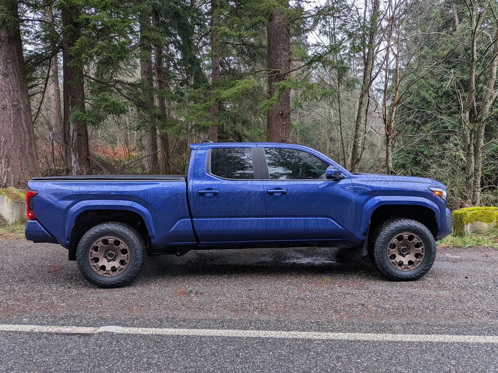 2024 Tacoma Anyone install Bilstein 5100 adjustable shocks on TRD Sport for leveling? PXL_20260131_161924435