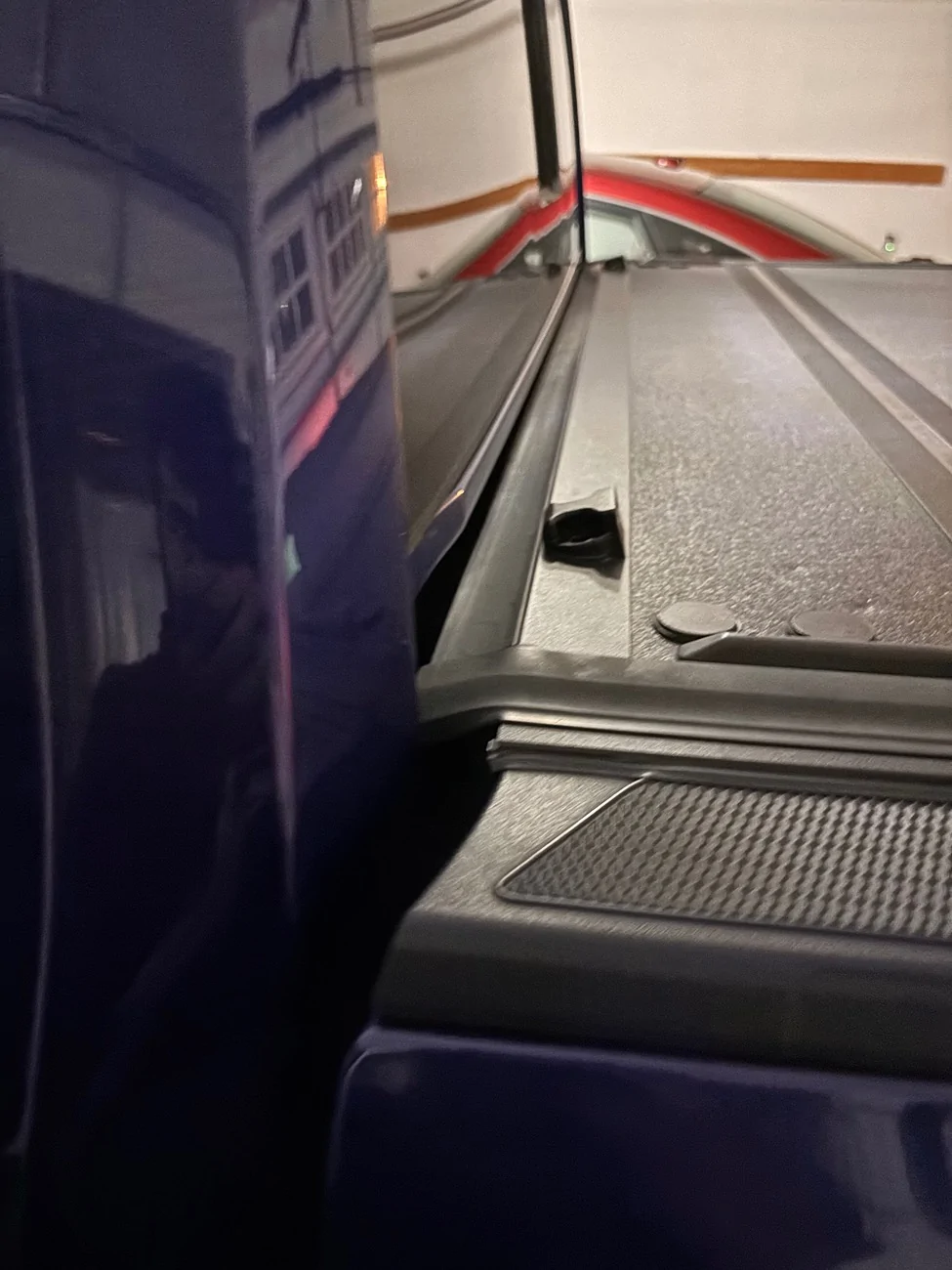 2024 Tacoma Does your Toyota Tri-fold block the rear camera? IMG_6385