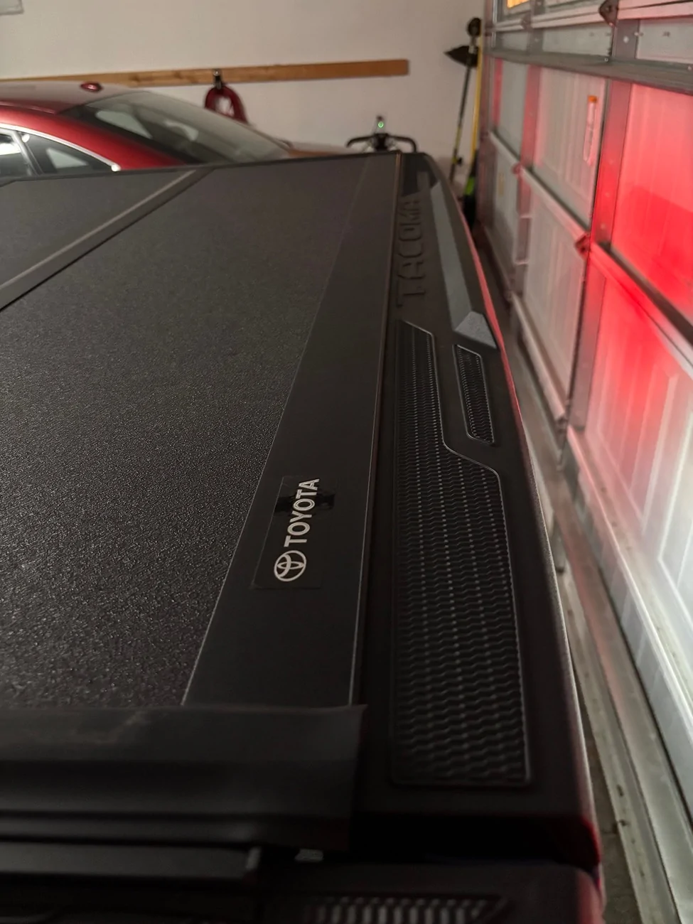 2024 Tacoma Does your Toyota Tri-fold block the rear camera? IMG_6386