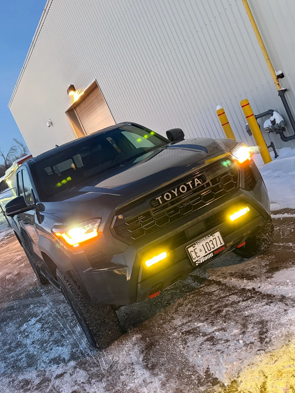 2024 Tacoma First 4G Tacoma with 4Runner TRD PRO headlights IMG_2080