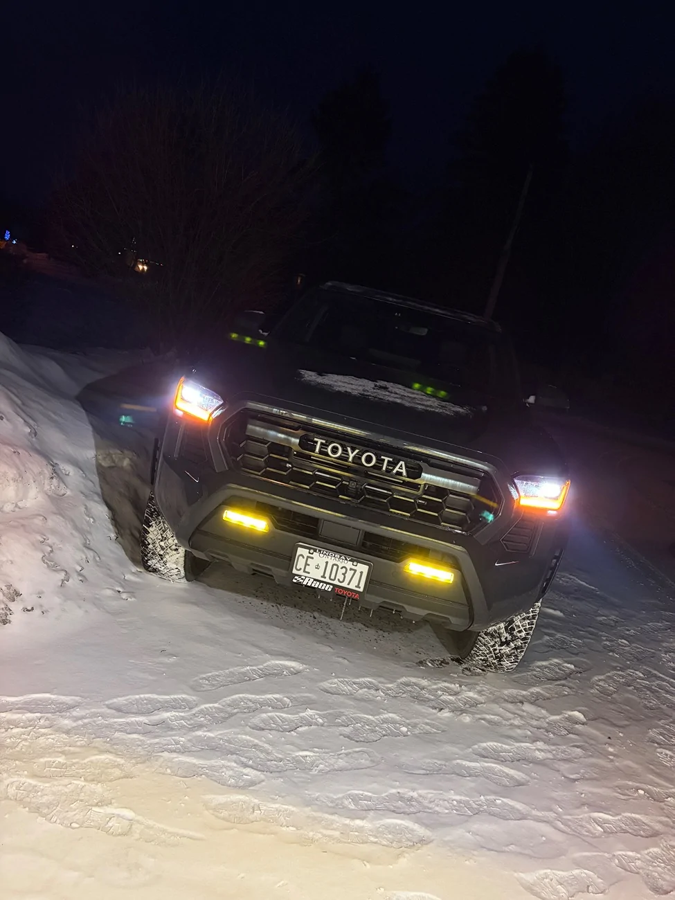 2024 Tacoma First 4G Tacoma with 4Runner TRD PRO headlights IMG_2051