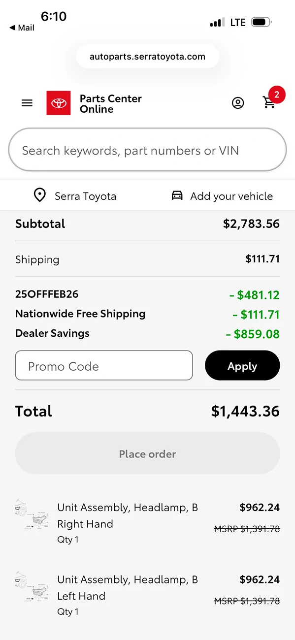 2024 Tacoma First 4G Tacoma with 4Runner TRD PRO headlights IMG_5974