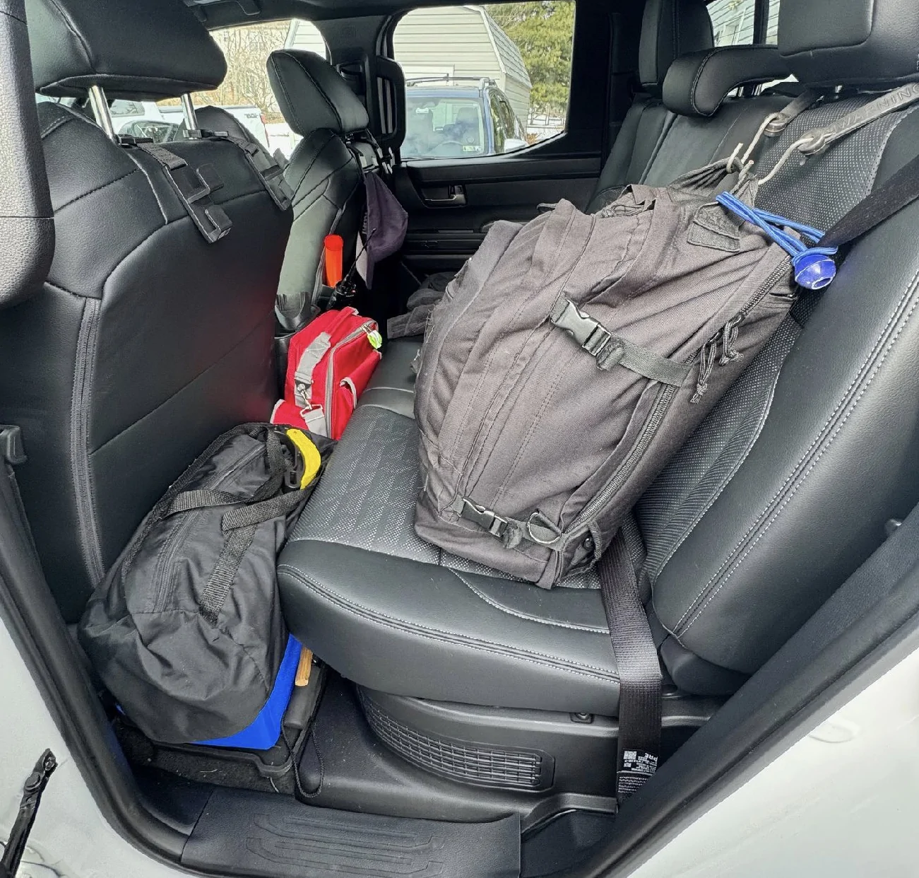 2024 Tacoma 63 Industries - KARGA 'OVER-THE-SEAT' SHELF (Install) IMG_4632