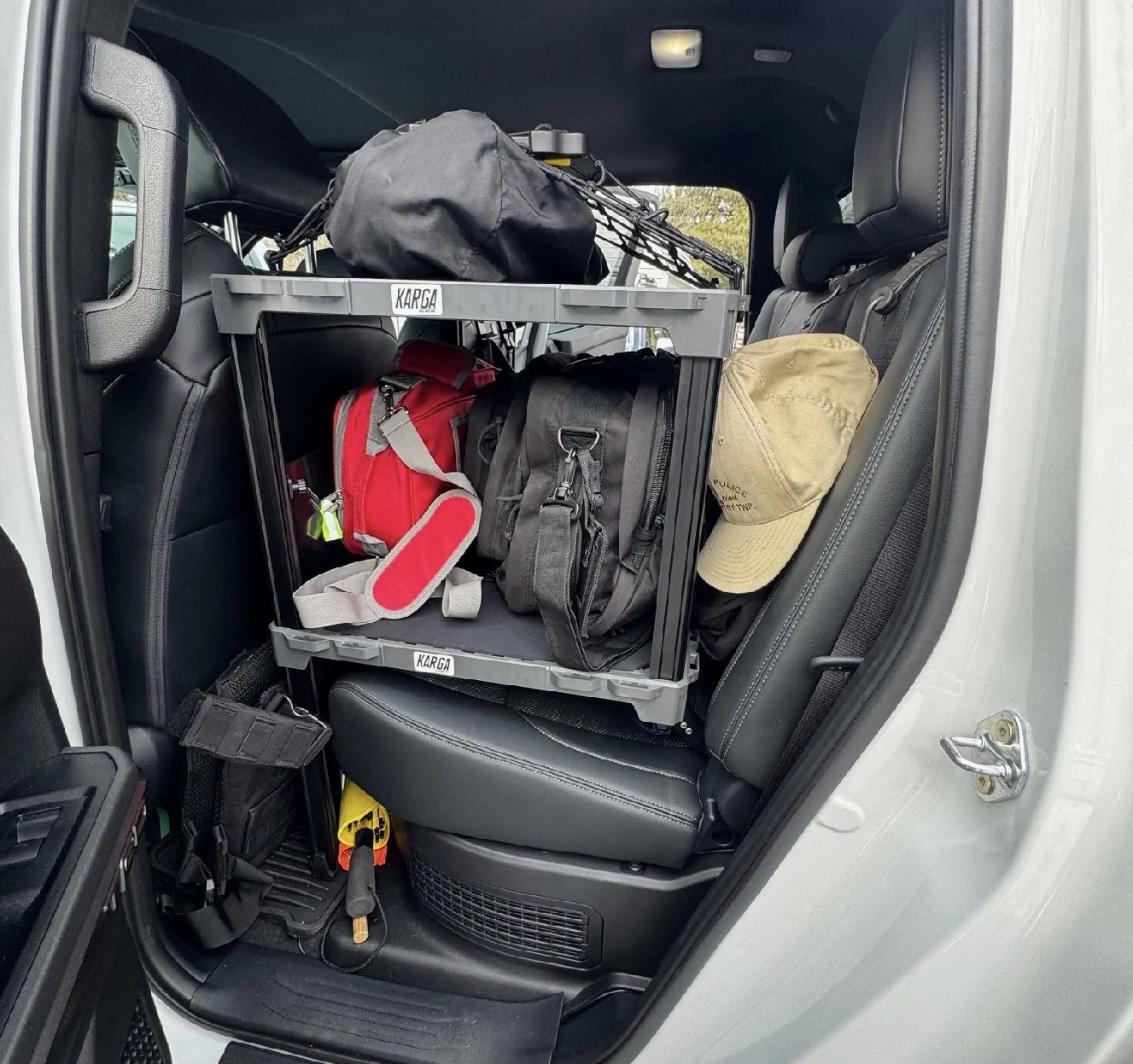 2024 Tacoma 63 Industries - KARGA 'OVER-THE-SEAT' SHELF (Install) IMG_4633