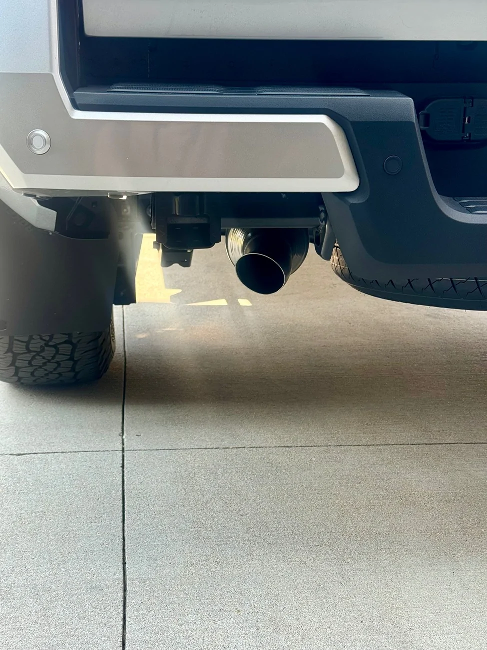 2024 Tacoma Limited Hybrid Exhaust options IMG_0614