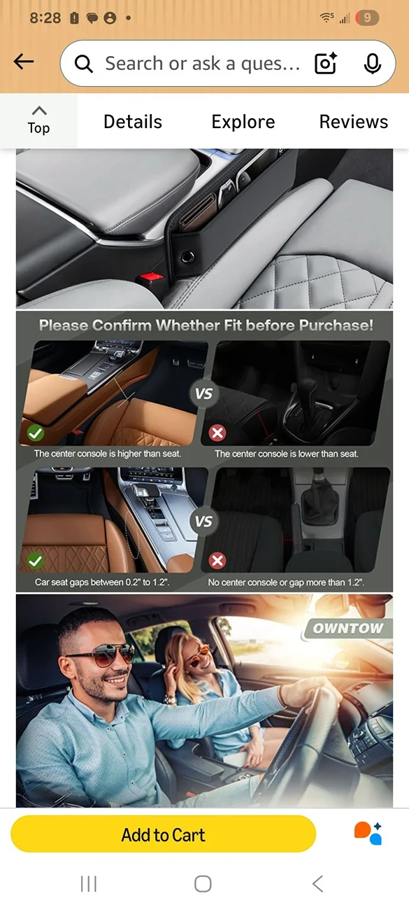 2024 Tacoma Interior Builds/MODS Screenshot_20260301_202808_Amazon Shopping