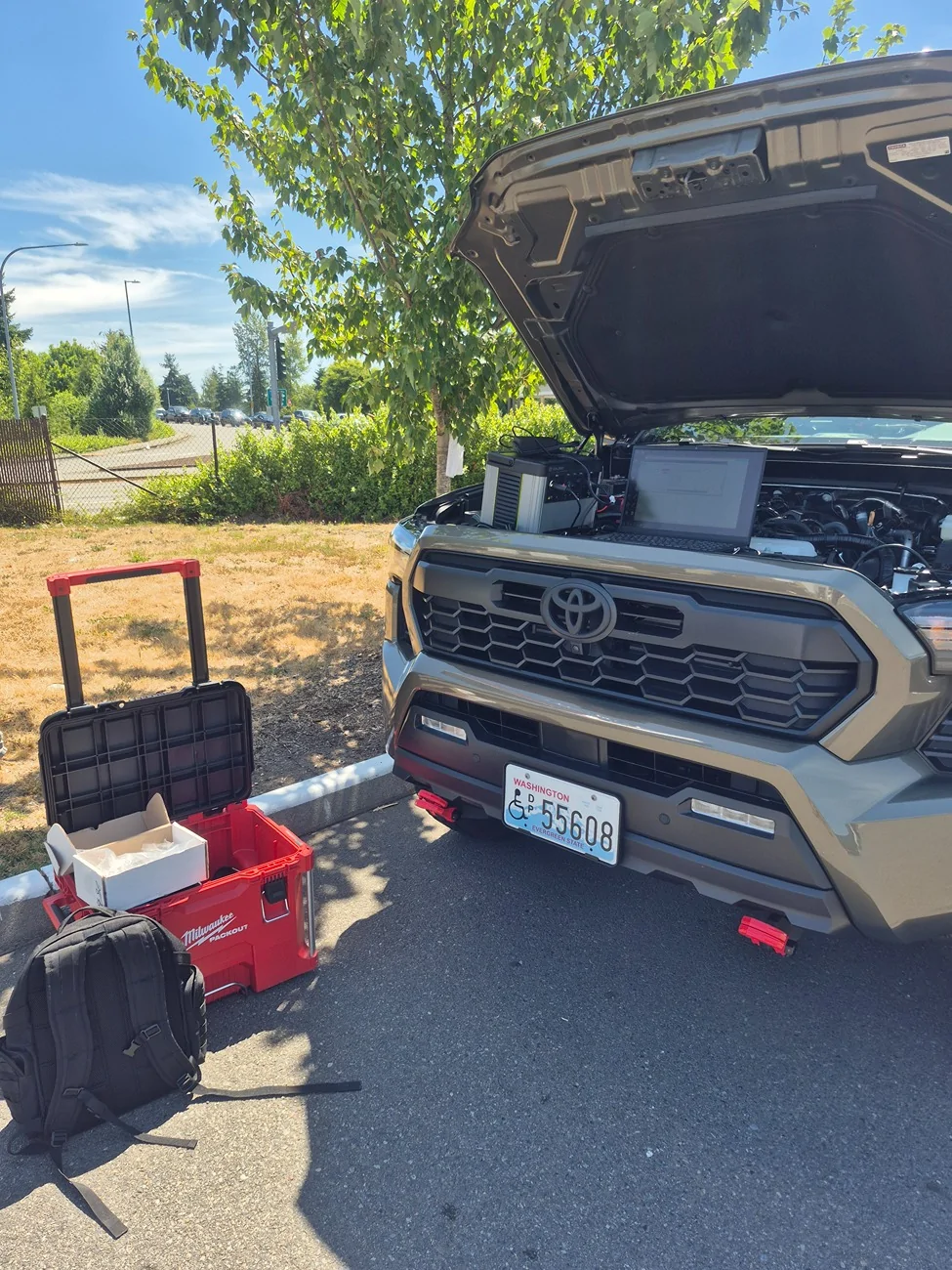 2024 Tacoma Rear seat alert chime sounds 20250706_121040